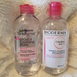 Bioderma & Garnier Micellar Water Bundle